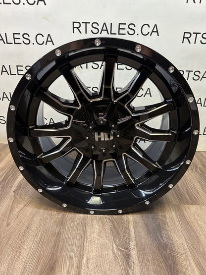 20x10 Fast HD Traxx Rims 6x135 6x139.7