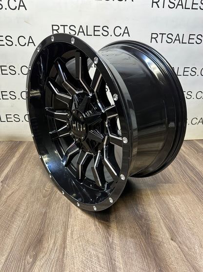 20x10 Fast HD Traxx Rims 6x135 6x139.7