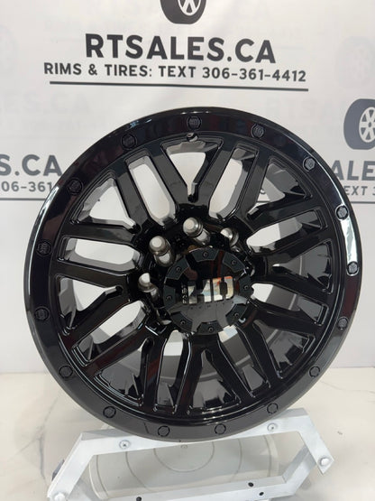 18x9 Fast HD Menace Rims 8x180