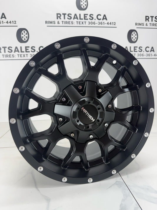 17x9 Mayhem Warrior Rims 8x165