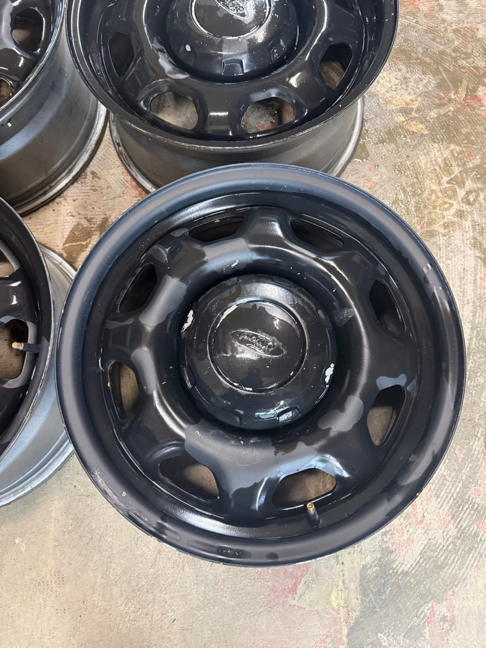 17x7.5 Steel rims 6x135 (Used)