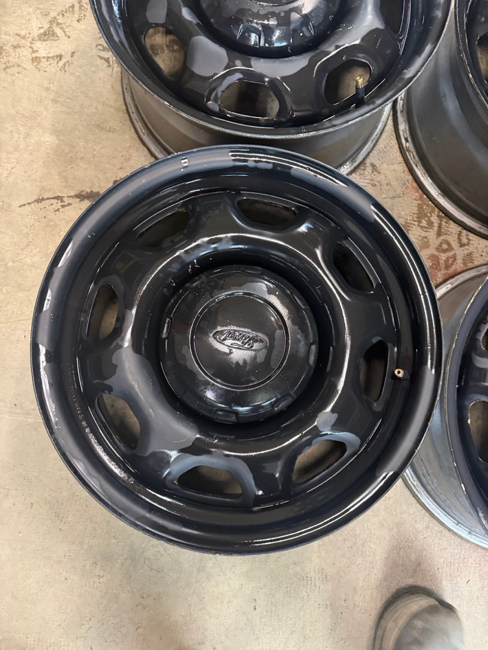 17x7.5 Steel rims 6x135 (Used)