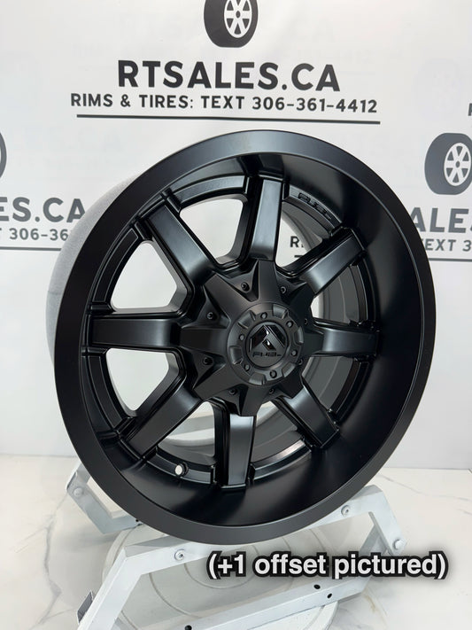 18x9 Fuel Maverick Rims 8x180
