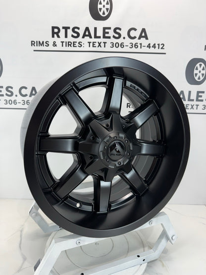 18x9 Fuel Maverick Rims 8x180