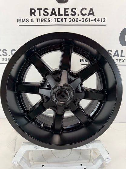 18x9 Fuel Maverick Rims 8x180