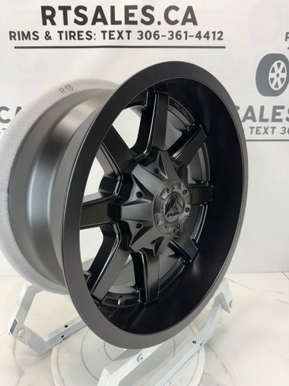 18x9 Fuel Maverick Rims 8x180