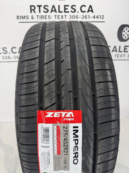 275/45/21 ZETA IMPERO  All Season tires
