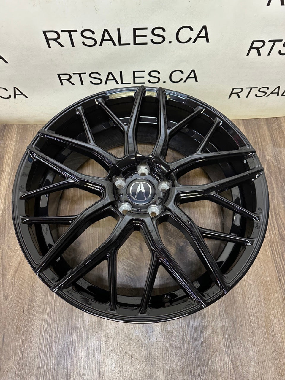 20x8.5 Fast Vybz  Rims 5x114.3 Gloss Black