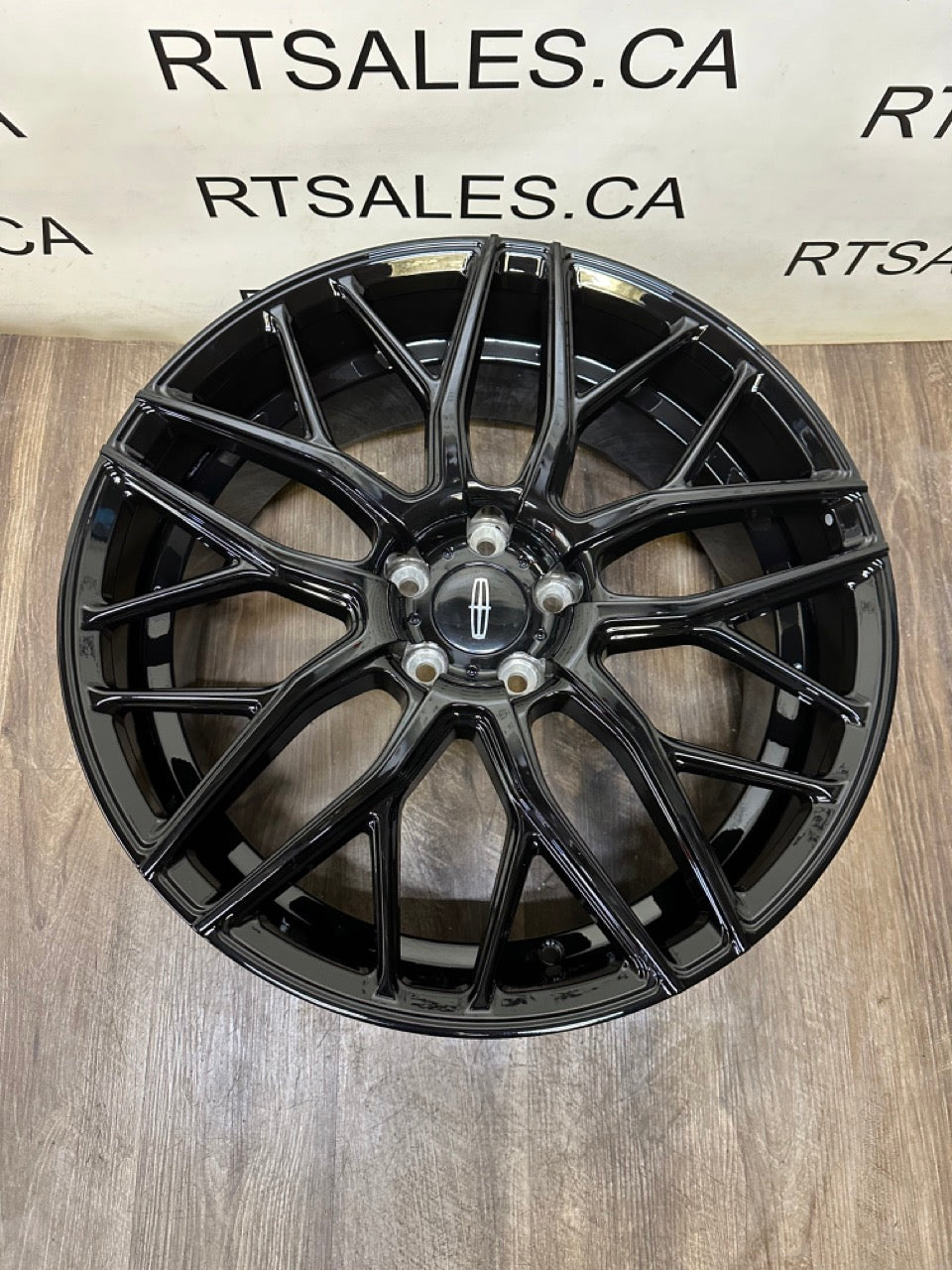 20x8.5 Fast Vybz  Rims 5x114.3 Gloss Black