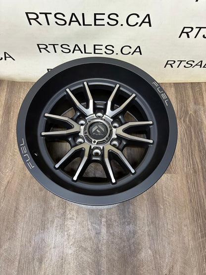 17x9 Fuel Clash Rims 6x139.7