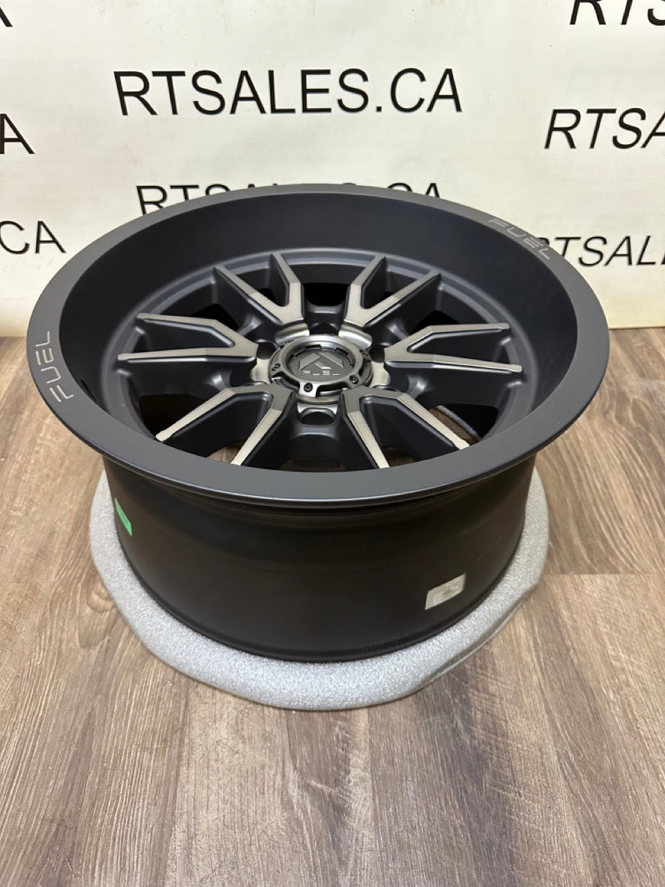 17x9 Fuel Clash Rims 6x139.7