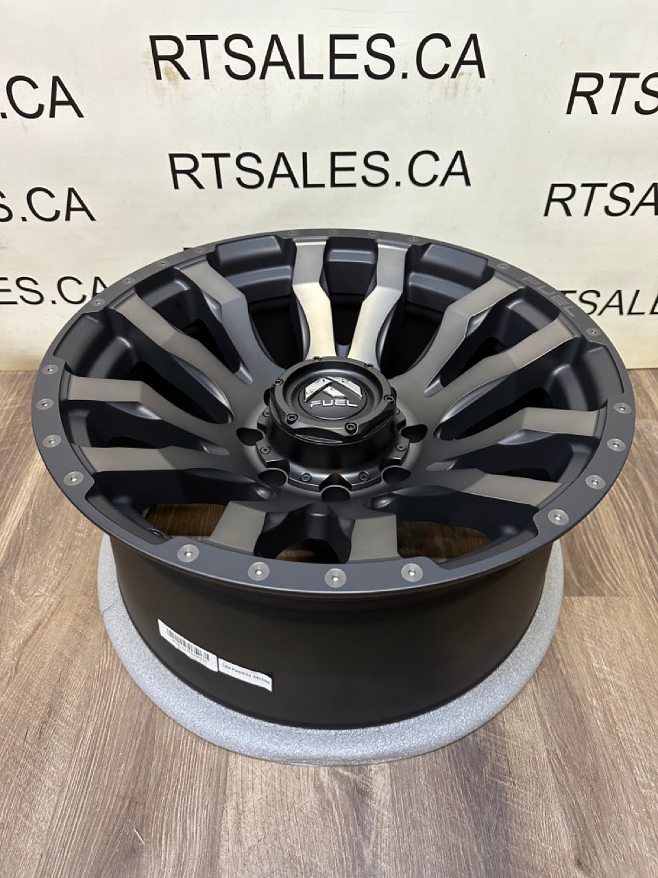 20x10 Fuel Blitz Rims 8x180