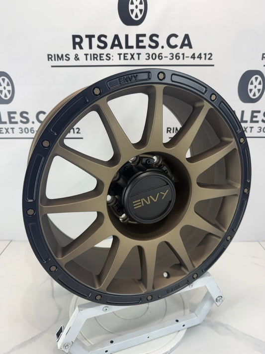 18x9 Envy FFT8 Rims 8x180