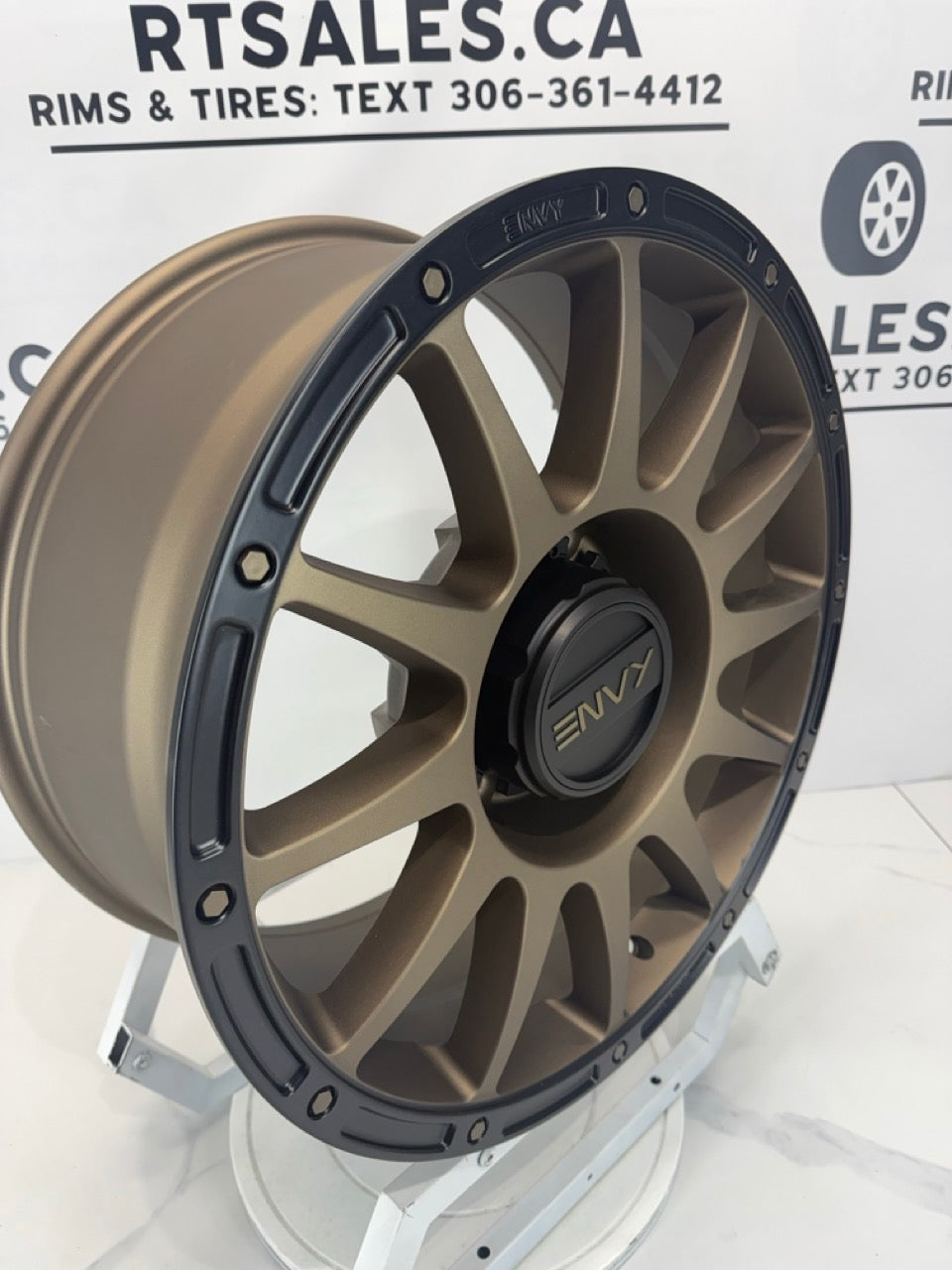 18x9 Envy FFT8 Rims 8x180