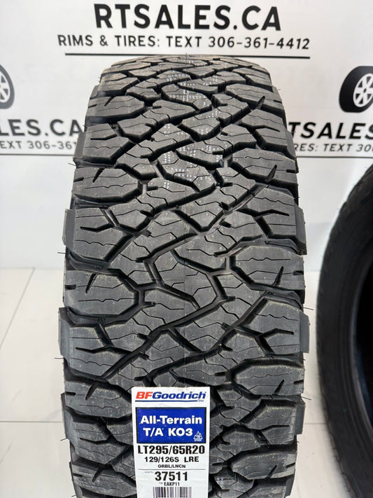 LT 295/65/20 BFGoodrich ALL TERRAIN T/A KO3 E All Weather Tires