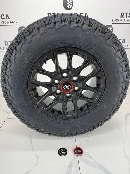 Falken AT4W on 6×139 Black Replica TRD Rims – 17", 18" & 20"