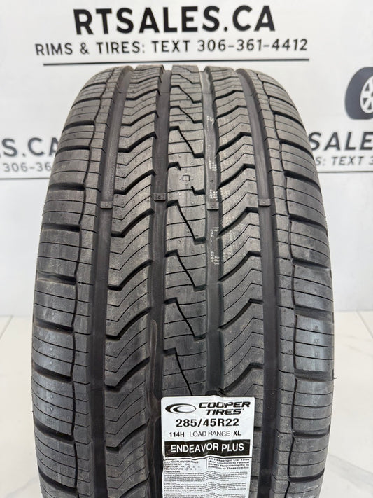 285/45/22 Cooper Endeavor Plus XL All Season Tires