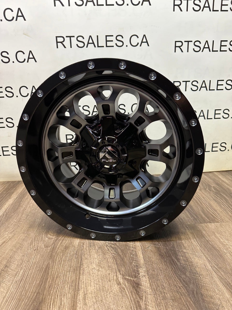 17x9 Fuel Crush Rims 6x135 6x139.7