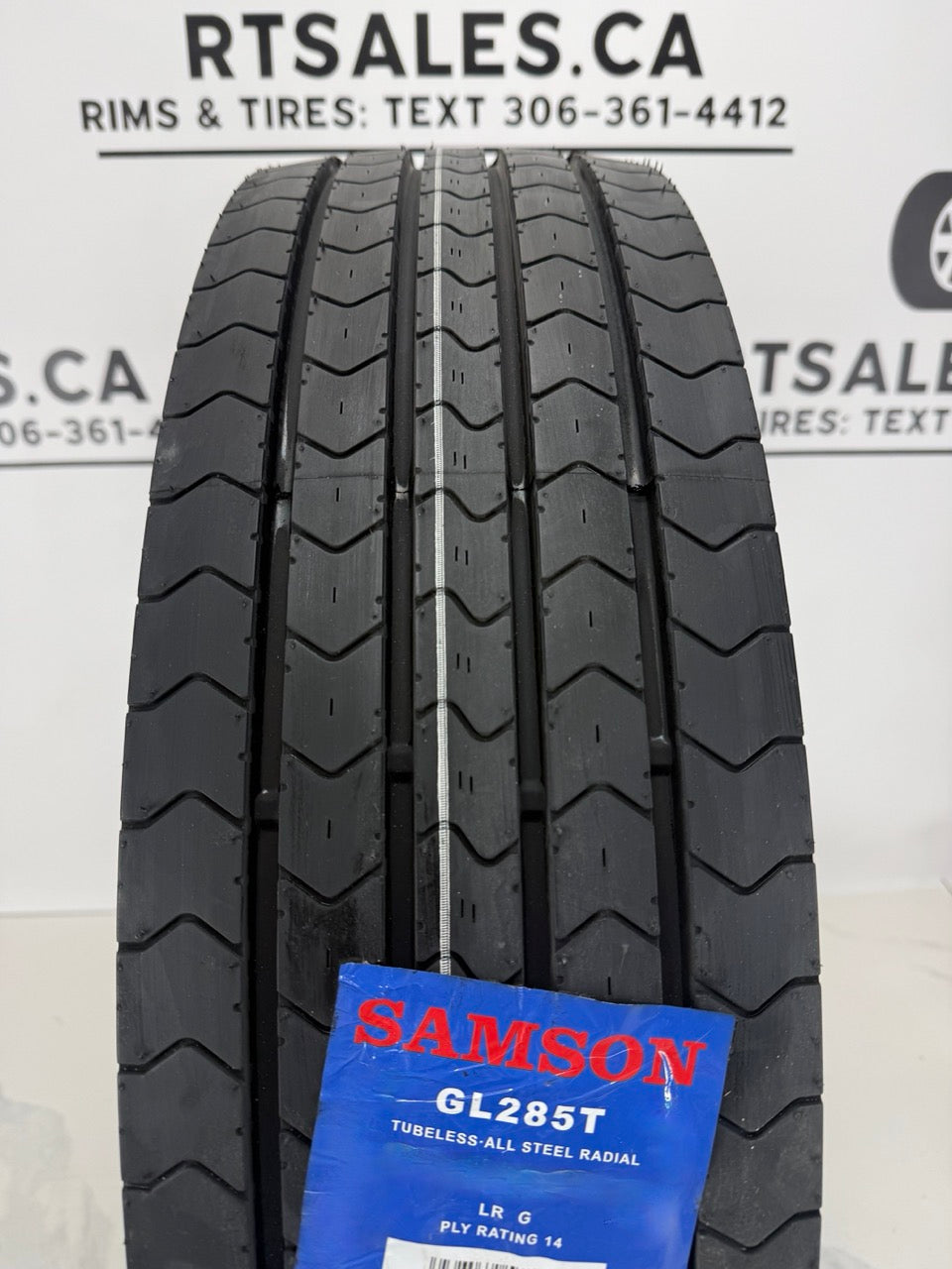ST235/80R16 Samson GL285T (All Steel) 14 ply Trailer tires