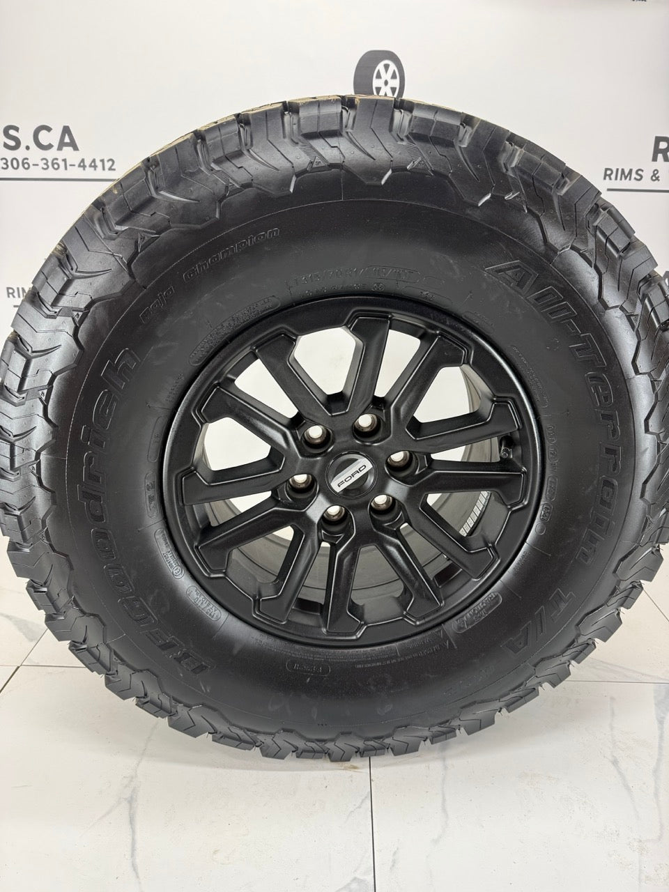315/70/17 Bfgoodrich OEM Ford F-150 Raptor Rims 6x135 (SPARE ONLY)