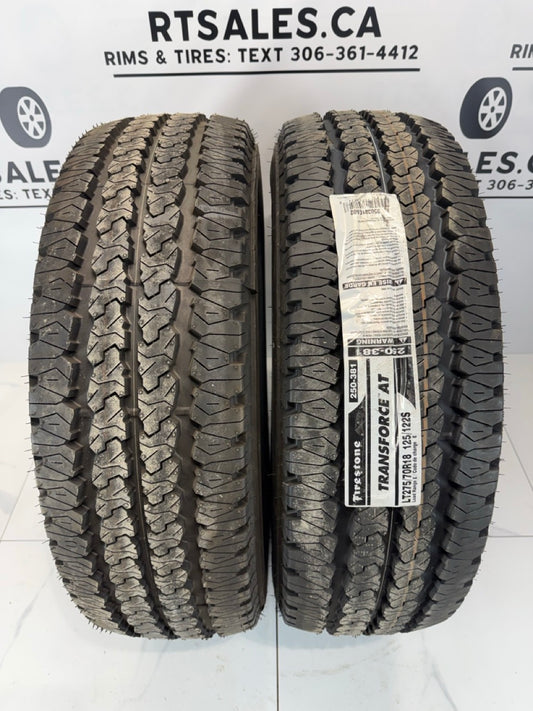 LT 275/70/18 Firestone A/T 2 E All Season Tires (Two tires)