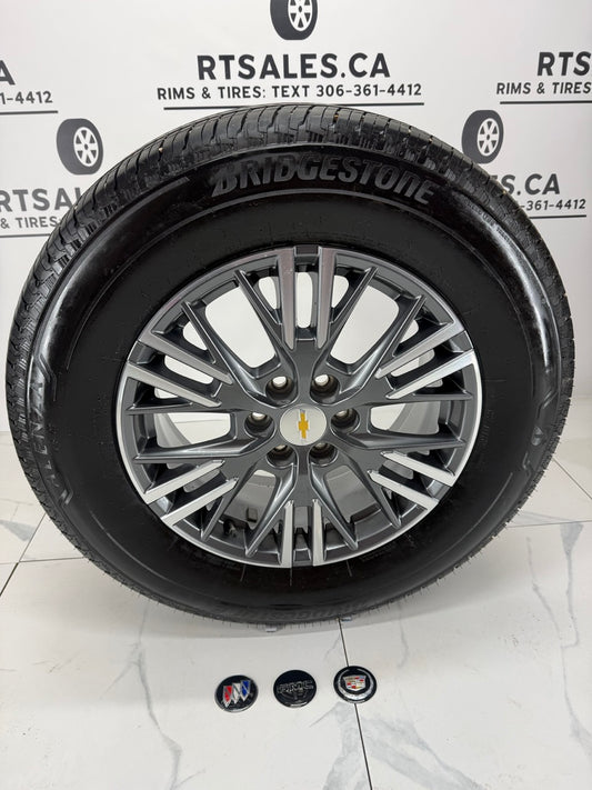 255/65/18 Tires GMC CHEVY FACTORY OEM Rims 6x120 (Takeoffs)