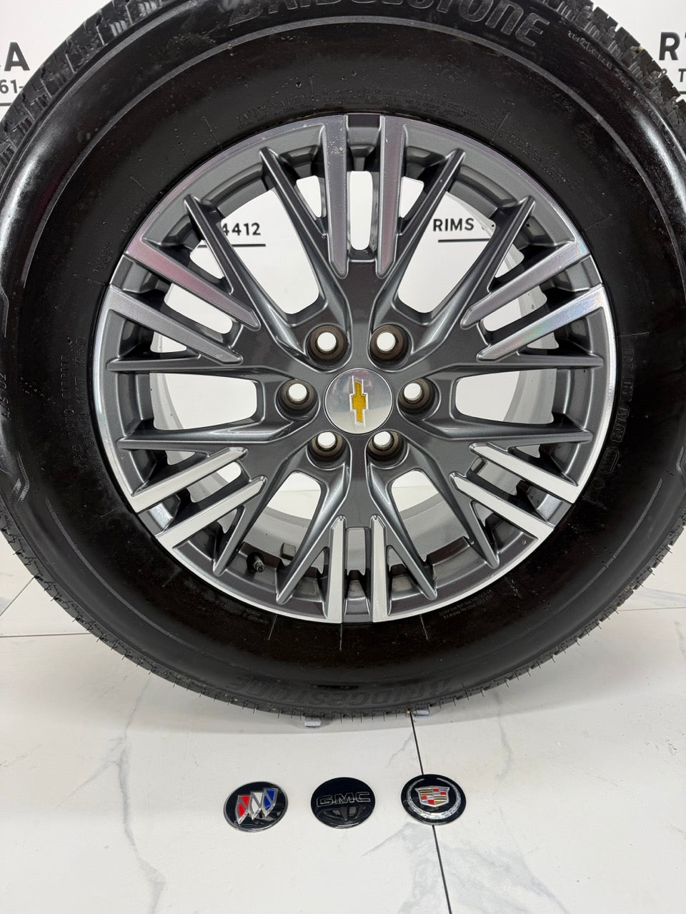 255/65/18 Tires GMC CHEVY FACTORY OEM Rims 6x120 (Takeoffs)