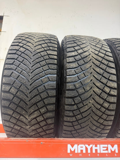 275/50/22 Michelin X-ICE North Factory Studded Winter Tires (takeoffs)