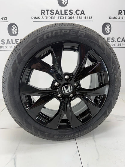 Cooper All Season Tires on 17" Replica Rims  Honda / Acura 5x114.3