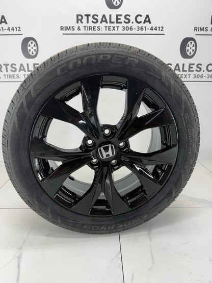 Cooper All Season Tires on 17" Replica Rims  Honda / Acura 5x114.3