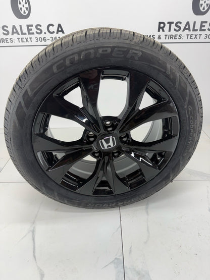 Cooper All Season Tires on 17" Replica Rims  Honda / Acura 5x114.3