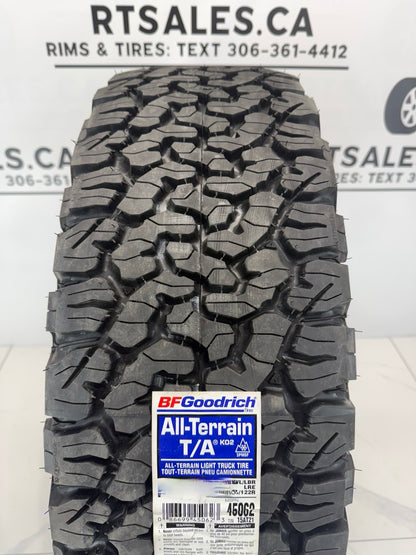 LT 35x12.50x18 BFGoodrich ALL TERRAIN T/A KO2 E All Weather Tires