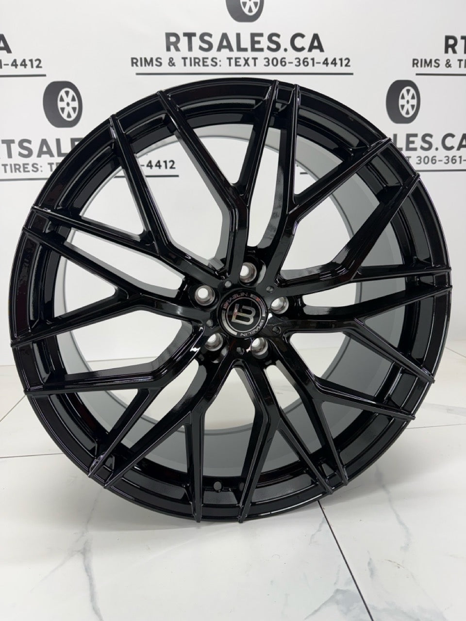 Braelin BR10 Gloss Black Rims 18", 19", 20"