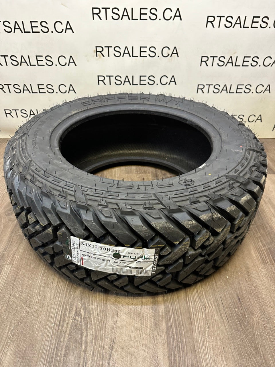 LT 34x12.5x20 Fuel GRIPPER M/T F Mud Tires