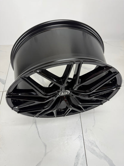 Braelin BR10 Gloss Black Rims 21"