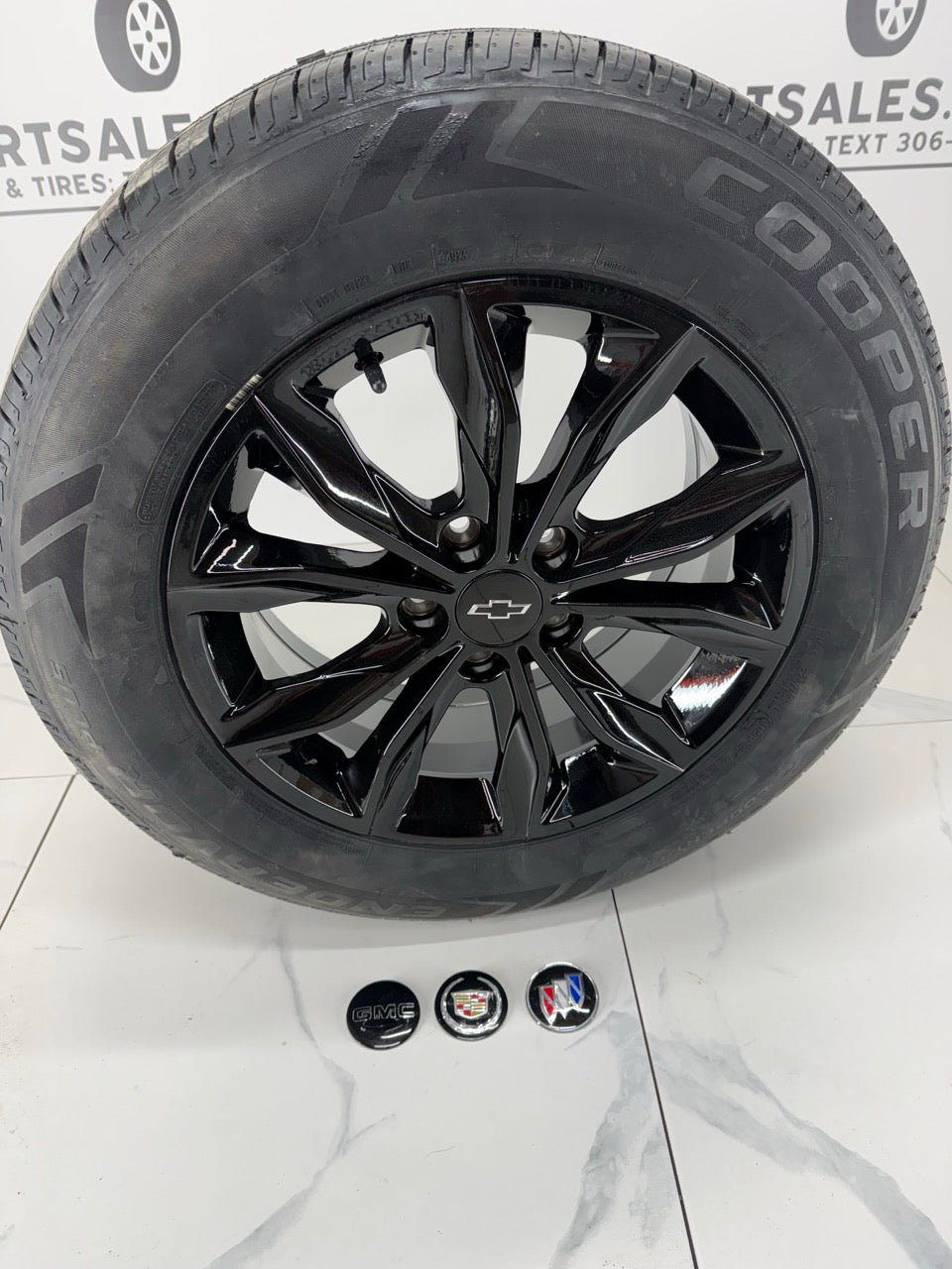 Cooper All Season Tires on 17" Replica Rims 5x114.3