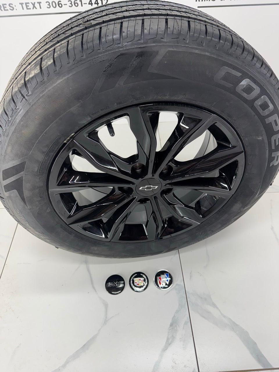 Cooper All Season Tires on 17" Replica Rims 5x114.3