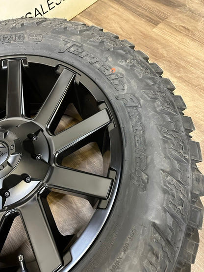 35x12.5x20 MT tires & rims 8x170 Ford F-350 SuperDuty