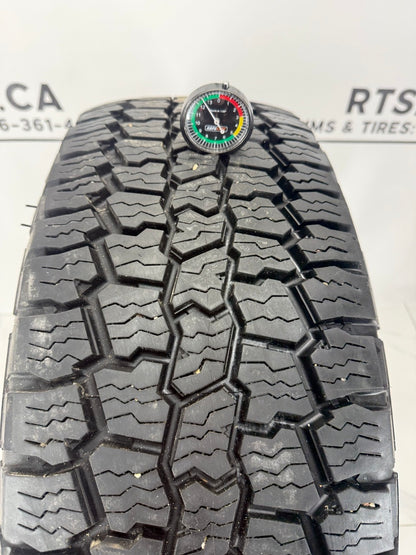 265/70/17 Kelly AT Tires on 17" Dodge Ram Rims 5x139.7