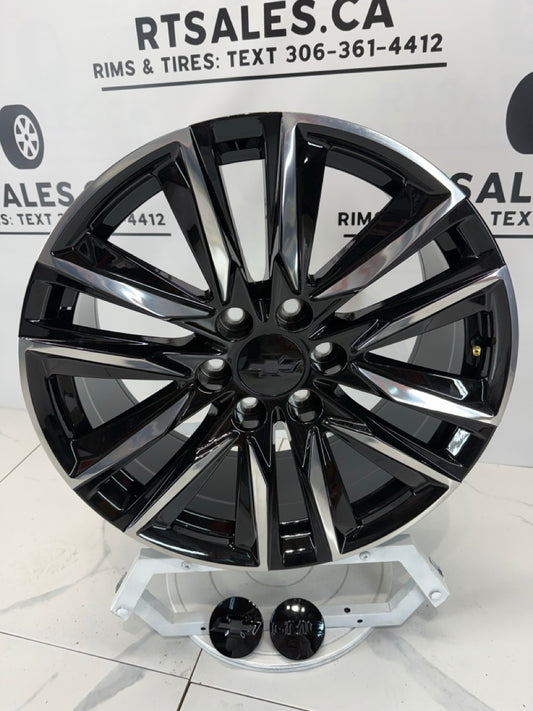 6×139.7 Black/Machined ART Replica 354 Rims – 20" & 22"