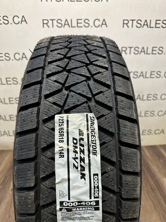 275/65/18 Bridgestone BLIZZAK DM-V2 Winter Tires