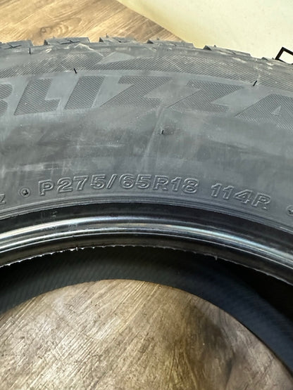 275/65/18 Bridgestone BLIZZAK DM-V2 Winter Tires