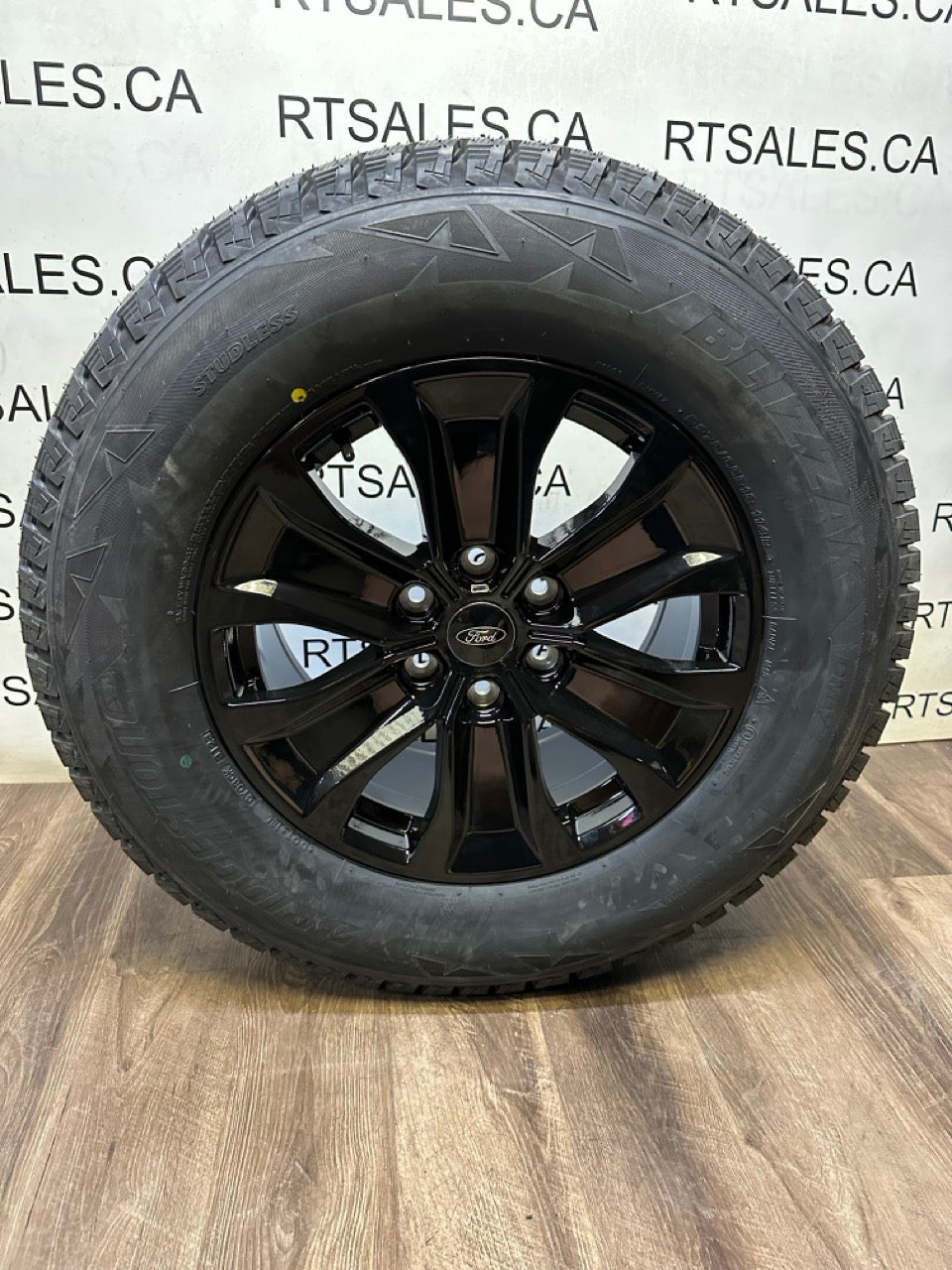 275/65/18 Bridgestone Winter tires rims Ford F-150