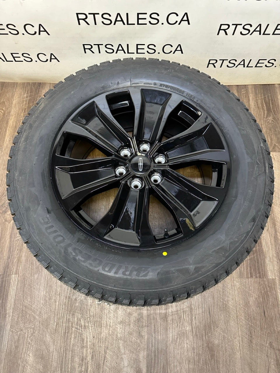 275/60/20 Bridgestone Winter tires on rims Ford F-150 20 inch