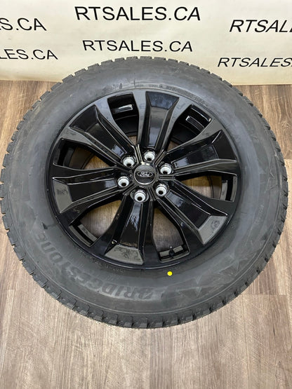 275/60/20 Bridgestone Winter tires on rims Ford F-150 20 inch