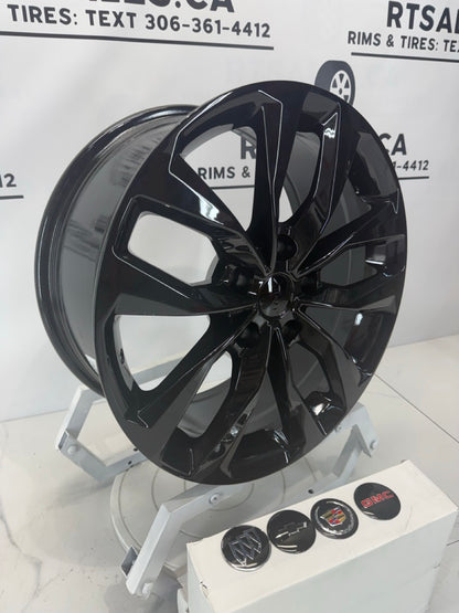 18x8 Black Dai one Rims 5x115