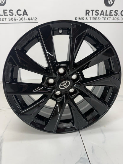 16x6.5 R240 Gloss Black Toyota 5x100