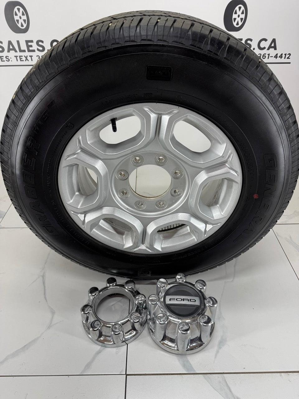 LT 275/65/18 Tires 18" OEM Ford F350 F250 Rims 8x170 (Used)