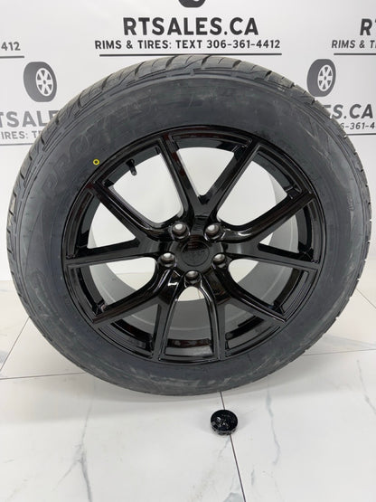 295/45/20 Toyo Proxes All Season Tires on 20" Jeep Replica Rims 5x127