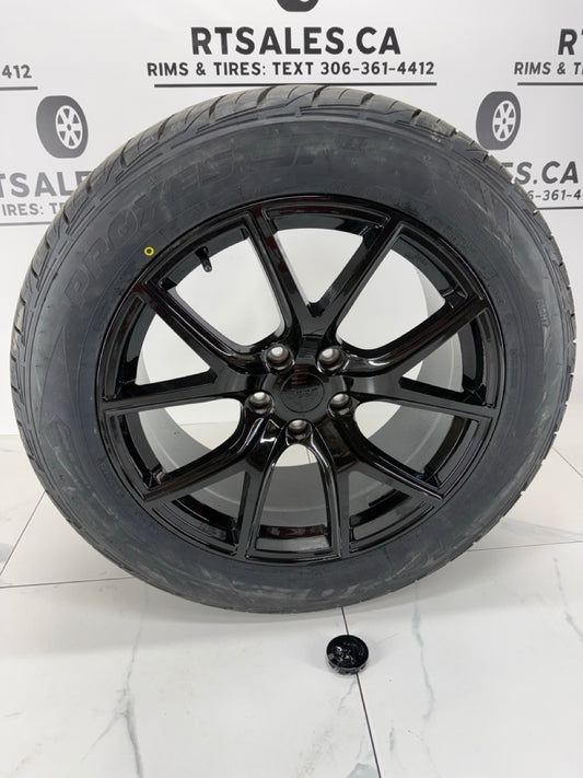 295/45/20 Toyo Proxes All Season Tires on 20" Jeep Replica Rims 5x127